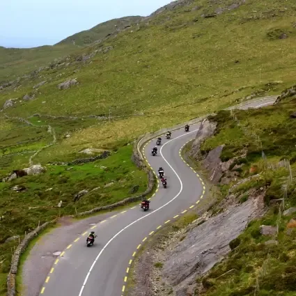 Group of Motorcyclists Feature